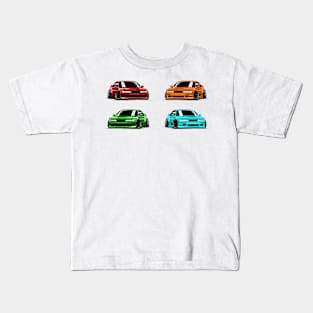 X4 Drifting Car Kids T-Shirt